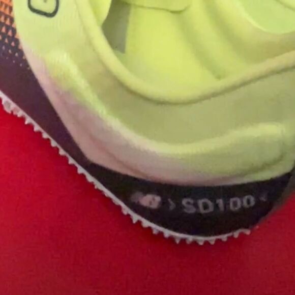 NB FuelCell SD100 V5 Track & Field Shoes M12 W13.5 Spikes Soccer Cleats FB NEW - Picture 13 of 16